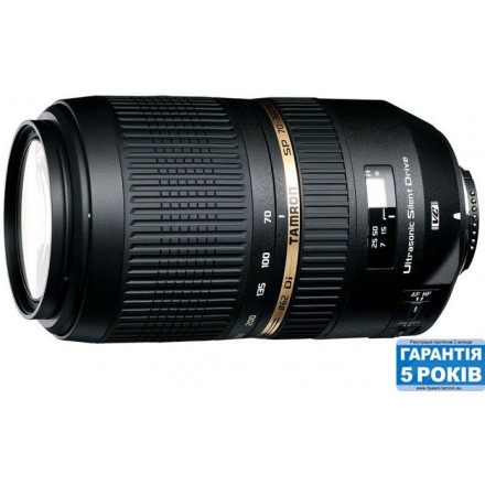 Объектив Tamron SP AF 70-300mm F/4-5,6 Di VC USD для Canon Объектив Tamron SP AF 70-300mm F/4-5,6 Di VC USD для Canon
